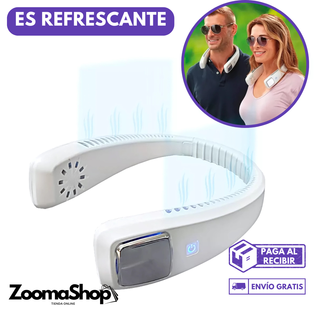 VENTILADOR DE CUELLO PORTÁTIL USB