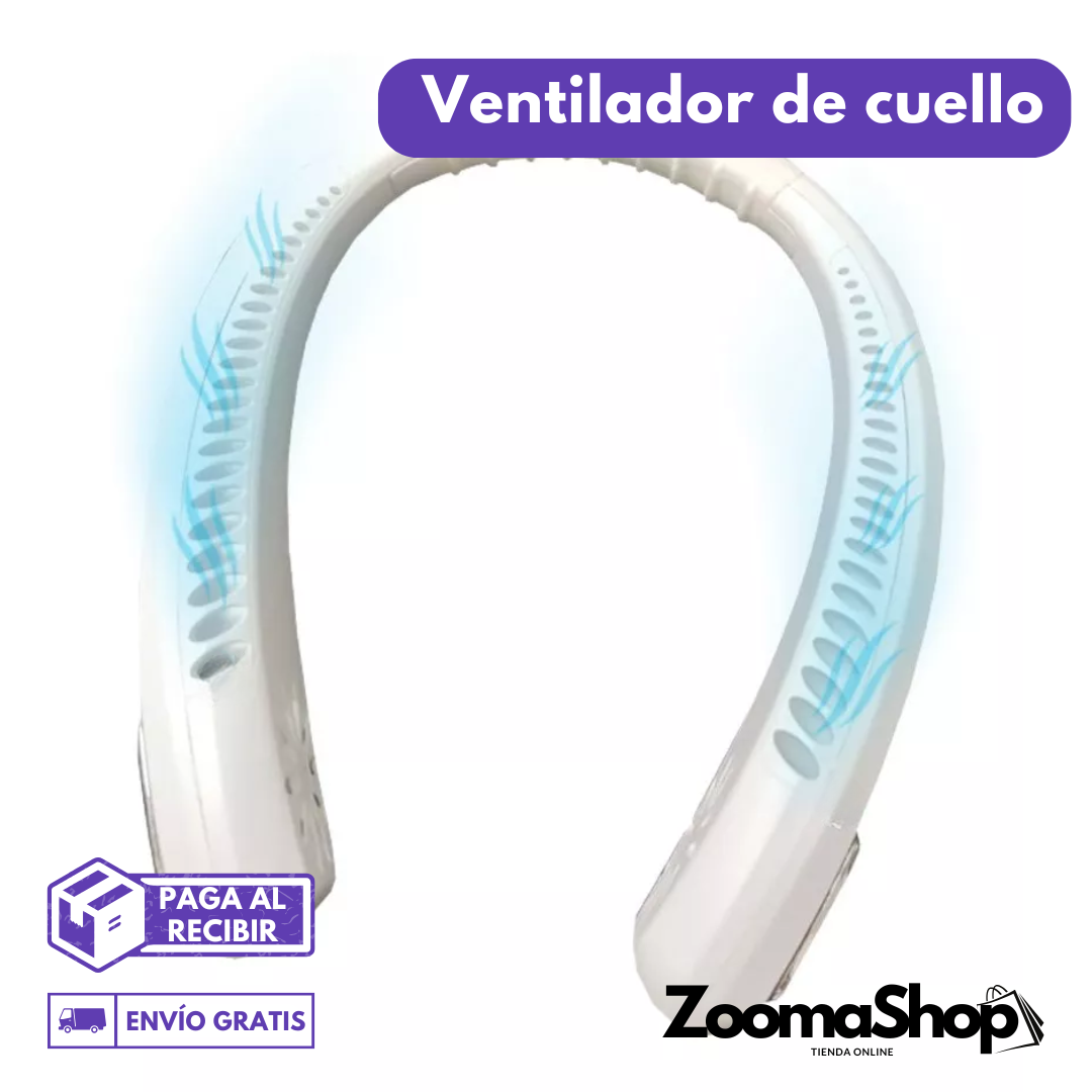 VENTILADOR DE CUELLO PORTÁTIL USB